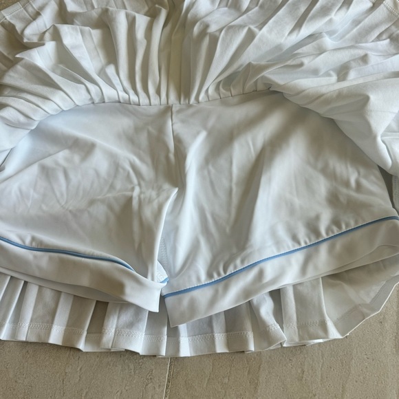 EXEAT England White Coco Tennis Skirt Pleated Size M - Picture 6 of 10